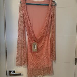 Meshki Diamanté Mesh dress size small. super pretty